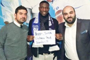 Fransız futbolcu Moussi'den Soma'ya anlamlı bağış!