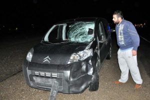 Otomobilin altında kalarak can verdi