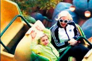 Disneyland'de eğlence zamanı...