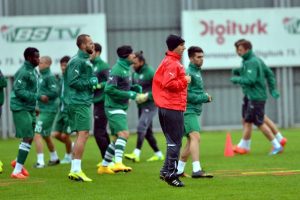 Bursaspor'da Başakşehir mesaisi başladı