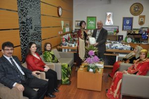 Osmanlı Kadınları Derneği`nden Kent Konseyi`ne ziyaret