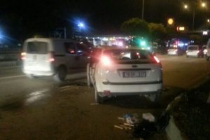 İzmir Yolu'nda korkutan kaza