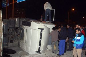 Bursa-İstanbul yolunda kaza!