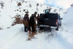 Vatandaşın imdadına jandarma yetişti