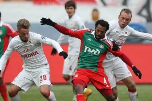 Moskova derbisinde g&uuml;len Lokomotiv Moskova:1-0