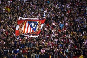 Atletico-Deportivo ma&ccedil;ından &ouml;nce &ccedil;ıkan kavgada...