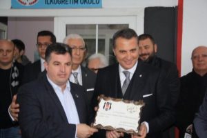 Beşiktaş'ın yenilediği okulu Orman a&ccedil;tı