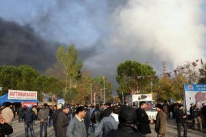 Yatağan'da &ouml;zelleştirmeye sert tepki