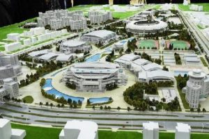 T&uuml;rkmenistan'ın Olimpiyat Parkı T&uuml;rkler'den