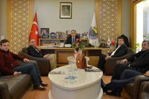 Uyuşturucu İle M&uuml;cadele Derneği'nden Başkan Aktaş'a ziyaret