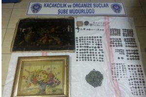 Kargo ile tarihi eser ka&ccedil;ak&ccedil;ılığı