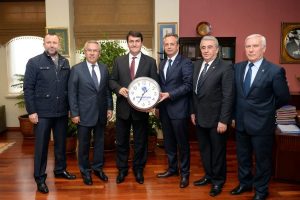 Balkan T&uuml;rk Eğitim Vakfı'ndan D&uuml;ndar'a ziyaret