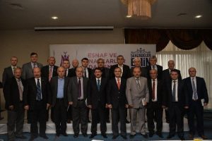 Başkan &Ccedil;elik, esnaf ve sanatkarı dinledi