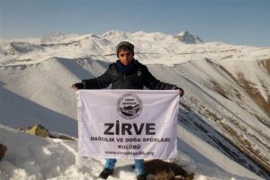 10 yaşındaki Talha'dan tarihi tırmanış!