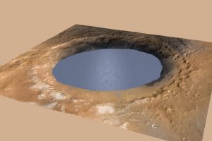 Mars'ta eski bir g&ouml;le ait izler g&ouml;r&uuml;nt&uuml;lendi