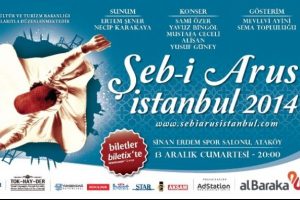 'Şeb-i Arus İstanbul'a yoğun ilgi