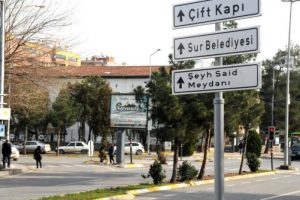 Diyarbakır'da 'Şeyh Said' tabelası
