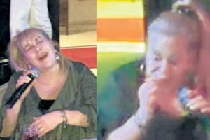 Zerrin &Ouml;zer'in takma dişi d&uuml;şt&uuml;...