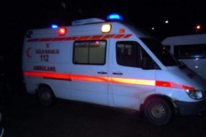 Ambulansla sigara ka&ccedil;ak&ccedil;ılığı