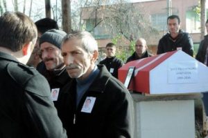 Şehit trafik polisi son yolculuğuna uğurlandı