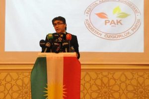 K&uuml;rdistan &Ouml;zg&uuml;rl&uuml;k Partisi'ne başvuru alındı belgesi