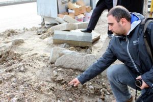 Yol &ccedil;alışmasında insan kemikleri bulundu!
