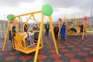 Engelsiz park hizmete girdi