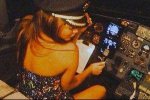 Bu fotoğraflar Meksikalı pilotun başını yaktı