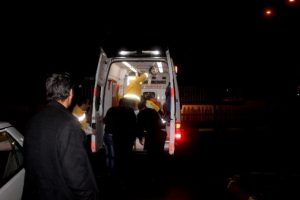Askeri ara&ccedil; kaza yaptı: 1 şehit, 4 yaralı