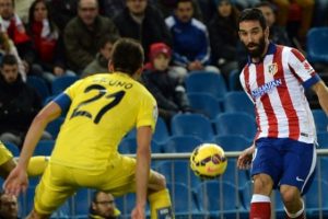 Atletico'da Villareal şoku!