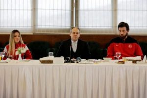 Bakan Kılı&ccedil; Milli Karatecileri ağırladı