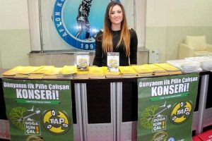 D&uuml;nyanın ilk pille &ccedil;alışan konseri