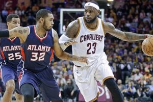 Atlanta, Cleveland'a fark attı!
