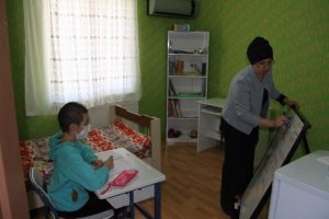 Okul l&ouml;semi hastası Rana'nın ayağına geldi