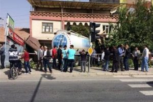 30 ton LPG y&uuml;kl&uuml; tanker apartmana girdi