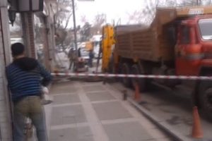 Cumhurbaşkanı Erdoğan'ın sokağında panik