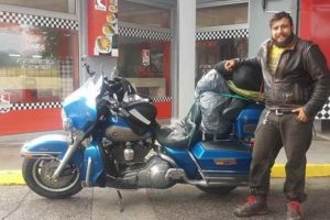 Avrupa'yı motoruyla gezen T&uuml;rk!