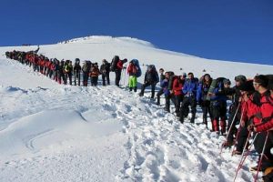Dağcılar 100. yılda Sarıkamış şehitlerini andı