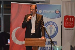 Bursa'da mazlumlar i&ccedil;in sivil dayanışma