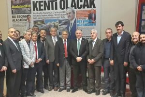 &Ccedil;ağlayan, dernek &uuml;yeleri ile bir araya geldi