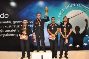3 bant bilardo şampiyonası sona erdi