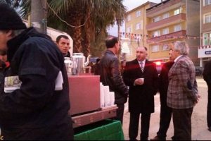 Orhangazi Belediyesi'nden iş&ccedil;ilere kahvaltı