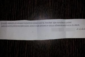 Velilerden "yılbaşı" tepkisi
