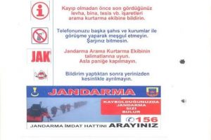 Bursa'da jandarma uyardı! Eğer kaybolursanız...