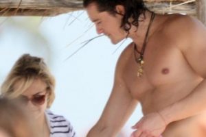 Orlando Bloom'un yeni g&ouml;zdesi...