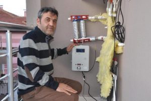 Denizlili mucit, doğalgaz tasarruf cihazı yaptı