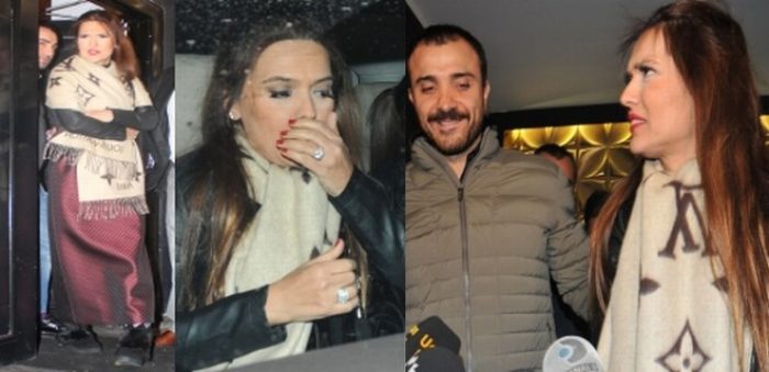 Demet Akalın'ın kocasından ağır k&uuml;f&uuml;r...