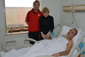 Ayağı kesilen eski futbolcu hayati tehlikeyi atlattı!