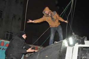 TOMA bu kez alkış aldı!