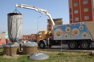 Yıldırım'dan &ccedil;evreye b&uuml;y&uuml;k hizmet! 3 bin 600 ton!